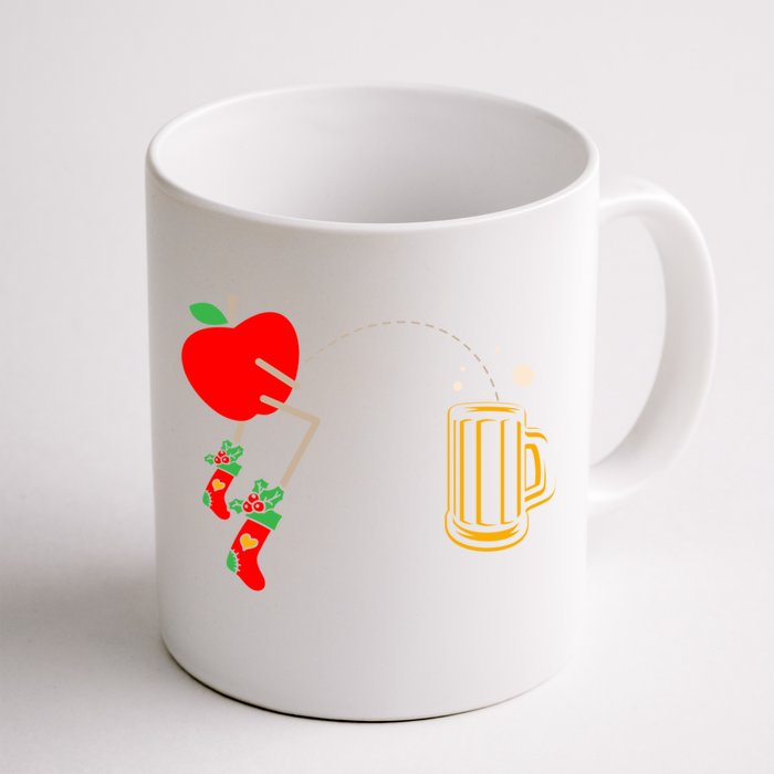 Apple Picking Crew Fruit Lover Apple Eater Beer Er Meaningful Gift Front & Back Coffee Mug