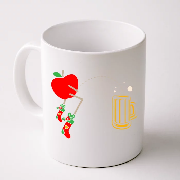 Apple Picking Crew Fruit Lover Apple Eater Beer Er Meaningful Gift Front & Back Coffee Mug