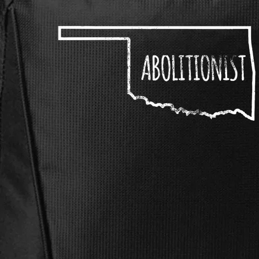 Abolitionist Prolife Christian Abortion Oklahoma City Backpack