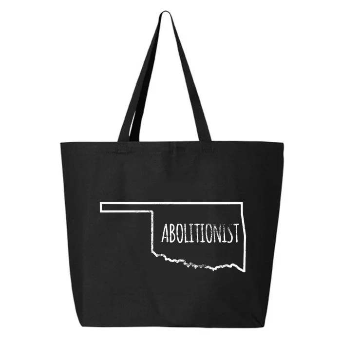 Abolitionist Prolife Christian Abortion Oklahoma 25L Jumbo Tote