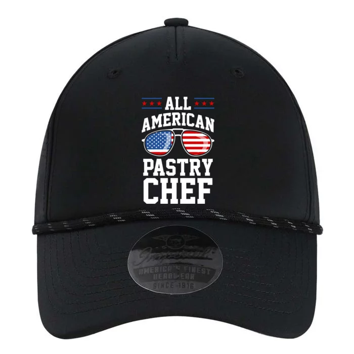 Allamerican Pastry Chef 4th Of July Patriotic American Flag Gift Performance The Dyno Cap