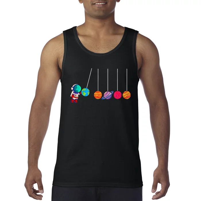 Astrophysicist Planet Cradle Astronomy Tank Top