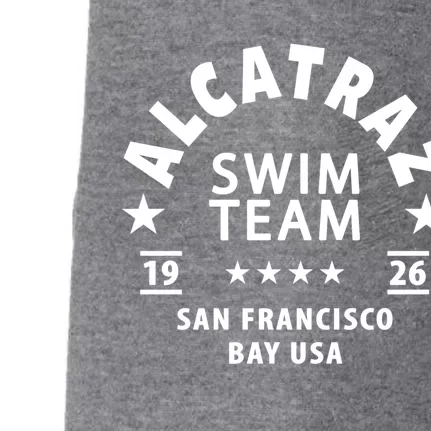 Alcatraz Prison Clothing Gift Alcatraz Swim Team Gift Doggie 3-End Fleece Hoodie