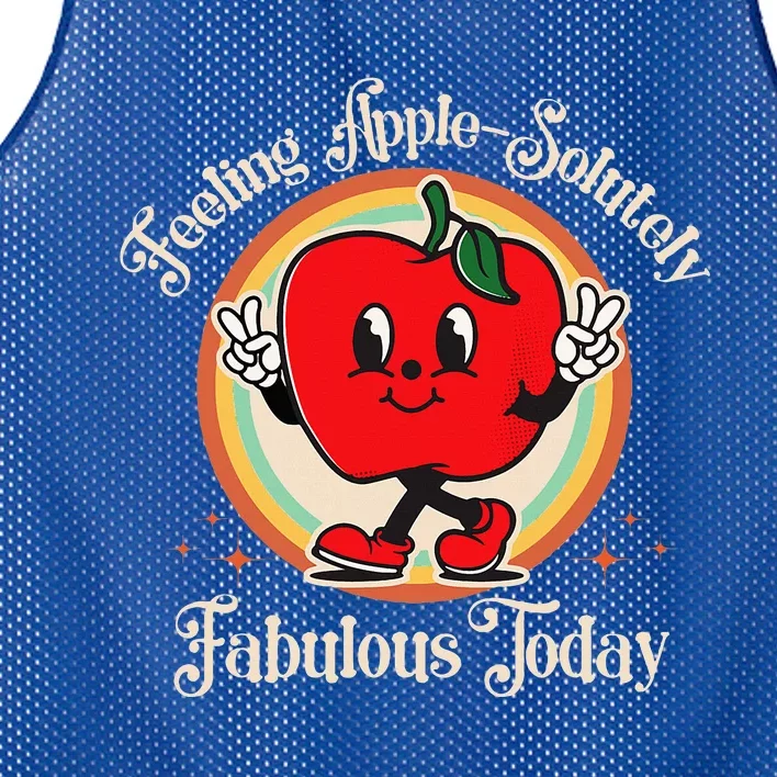 Apple Picking Crew Mesh Reversible Basketball Jersey Tank