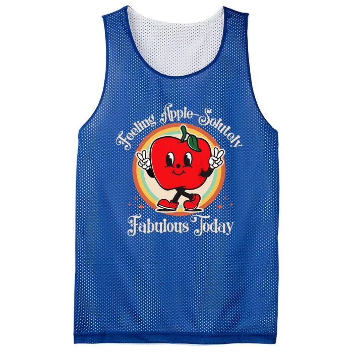 Apple Picking Crew Mesh Reversible Basketball Jersey Tank