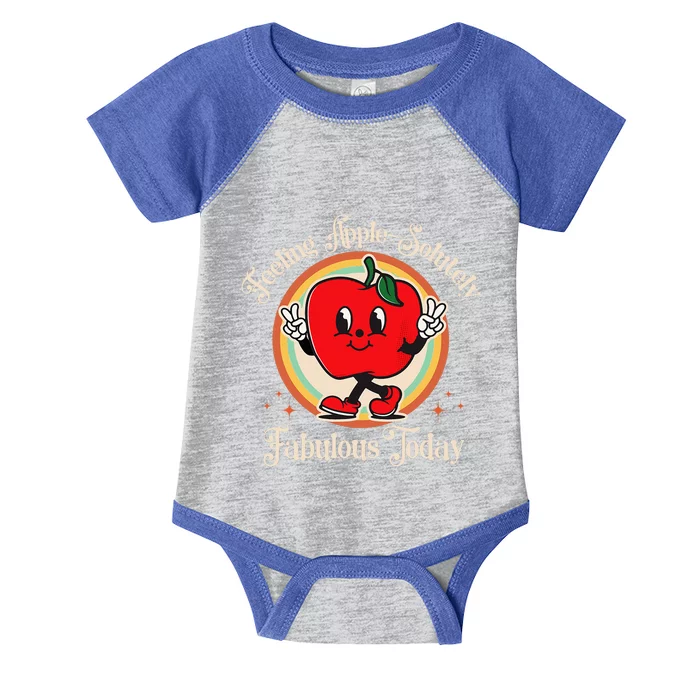 Apple Picking Crew Infant Baby Jersey Bodysuit