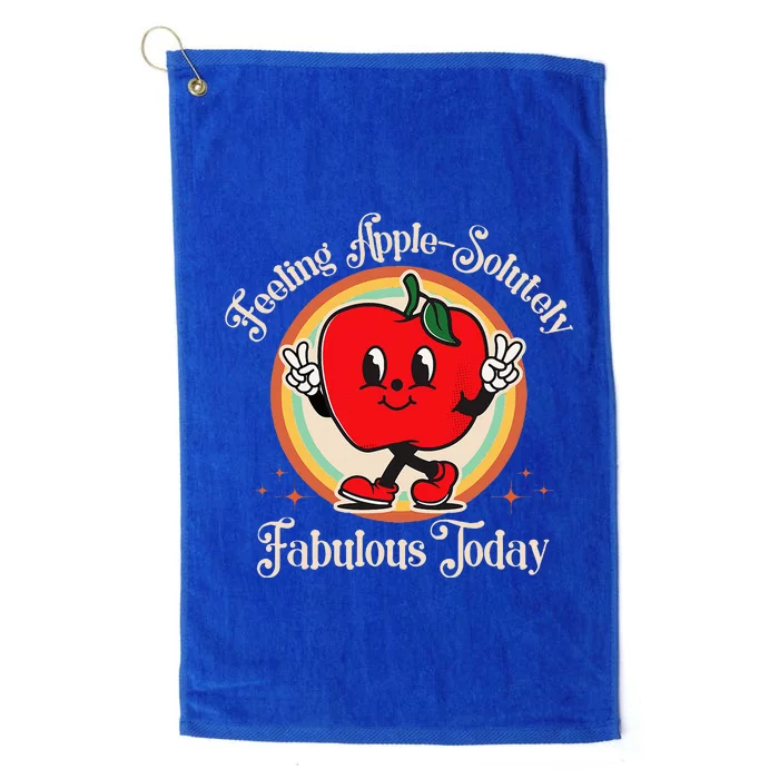 Apple Picking Crew Platinum Collection Golf Towel