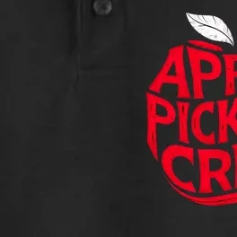 Apple Picking Crew Funny Orchard Harvest Season Fall Autumn Dry Zone Grid Performance Polo