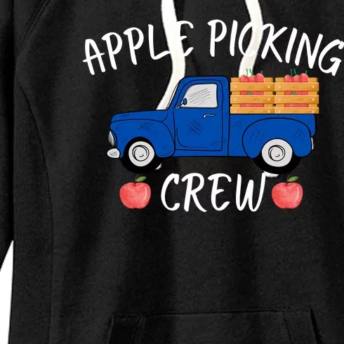 Apple Picking Crew Apple Picking Autumn Fall Apple Lover Fall Family Outfit Women's Fleece Hoodie