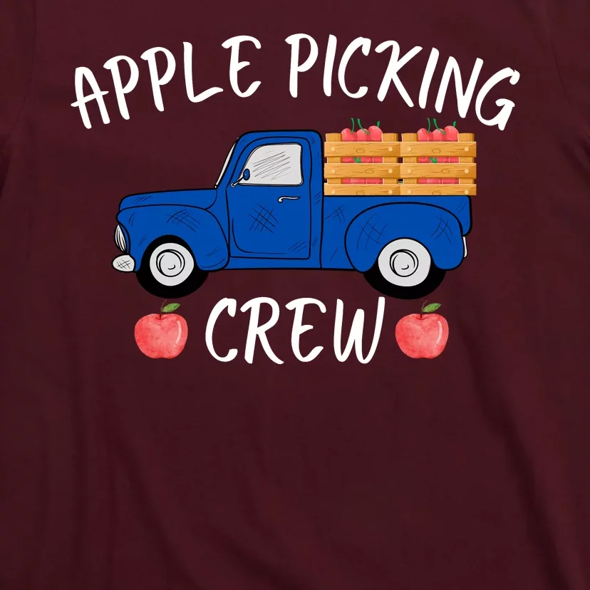 Apple Picking Crew Apple Picking Autumn Fall Apple Lover Fall Family Outfit T-Shirt