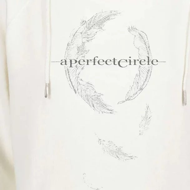 A Perfect Circle – Feathers Womens Funnel Neck Pullover Hood