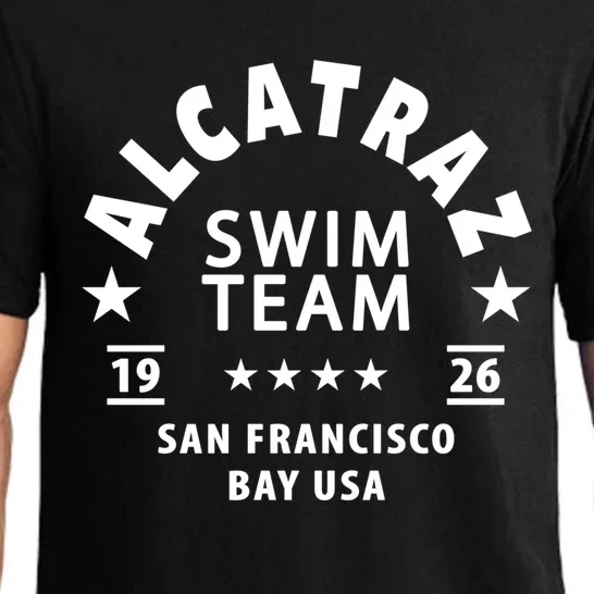 Alcatraz Prison Clothing Gift Alcatraz Swim Team Gift Pajama Set