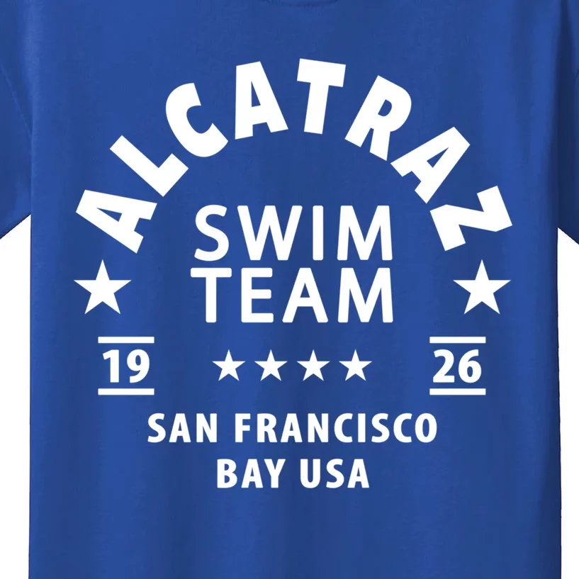 Alcatraz Prison Clothing Gift Alcatraz Swim Team Gift Kids T-Shirt