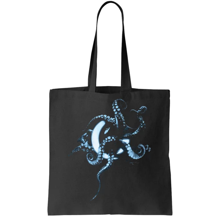 A Perfect Circle – Glowing Octopus Tote Bag