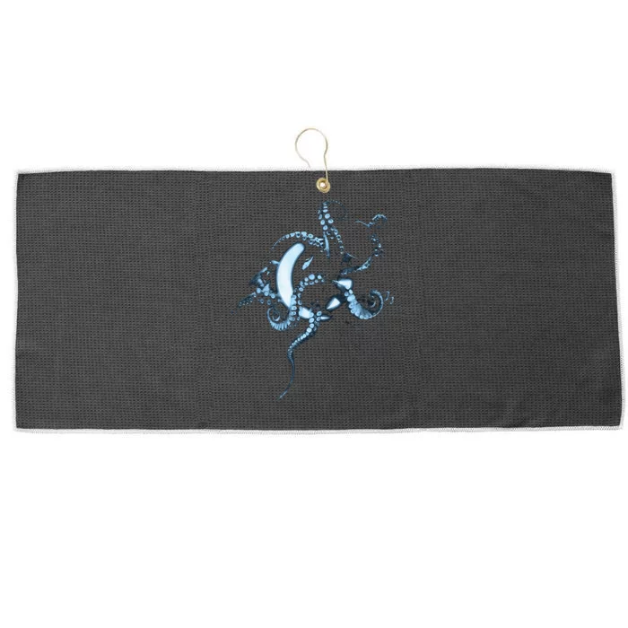 A Perfect Circle – Glowing Octopus Large Microfiber Waffle Golf Towel