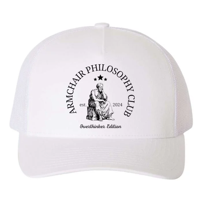 Armchair Philosophy Club Yupoong Adult 5-Panel Trucker Hat