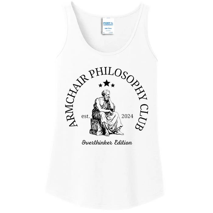 Armchair Philosophy Club Ladies Essential Tank