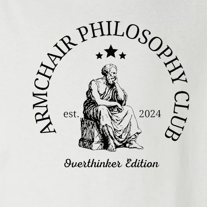 Armchair Philosophy Club Toddler Long Sleeve Shirt