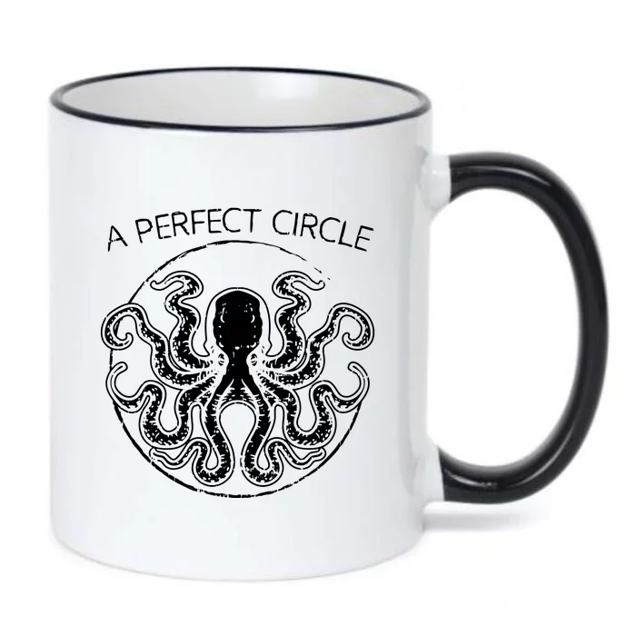 A Perfect Circle Octopus Pi Day Black Color Changing Mug