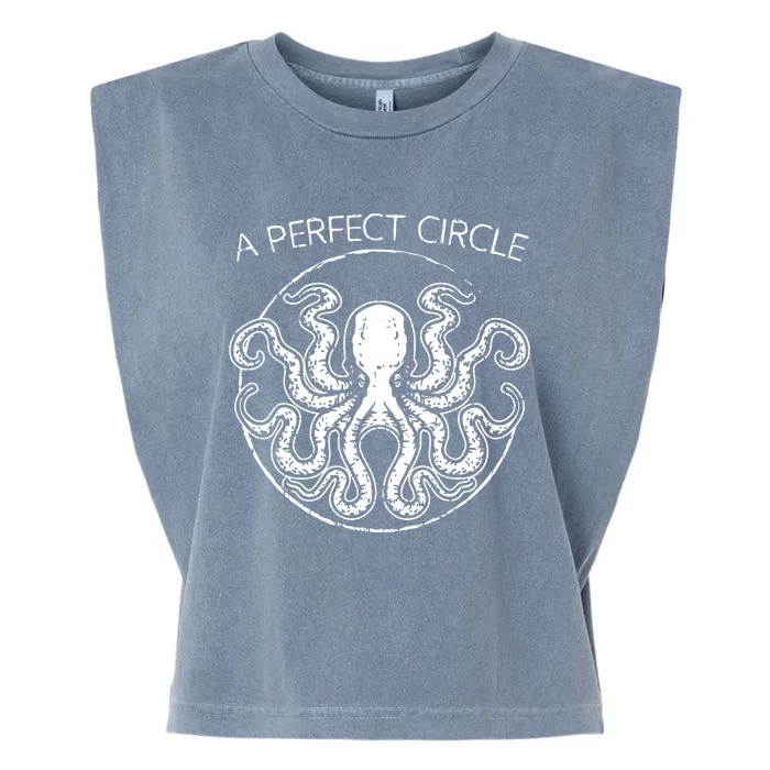 A Perfect Circle Octopus Pi Day Garment-Dyed Women's Muscle Tee