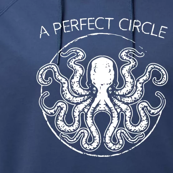 A Perfect Circle Octopus Pi Day Performance Fleece Hoodie