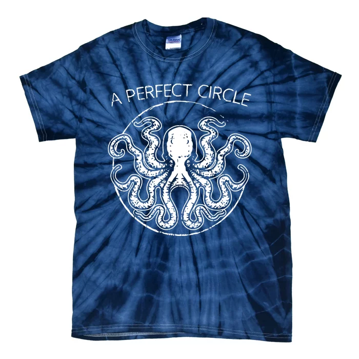 A Perfect Circle Octopus Pi Day Tie-Dye T-Shirt