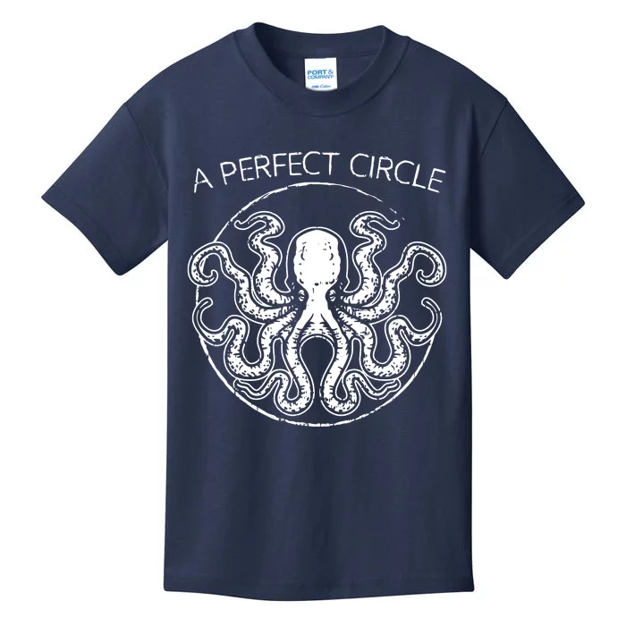 A Perfect Circle Octopus Pi Day Kids T-Shirt