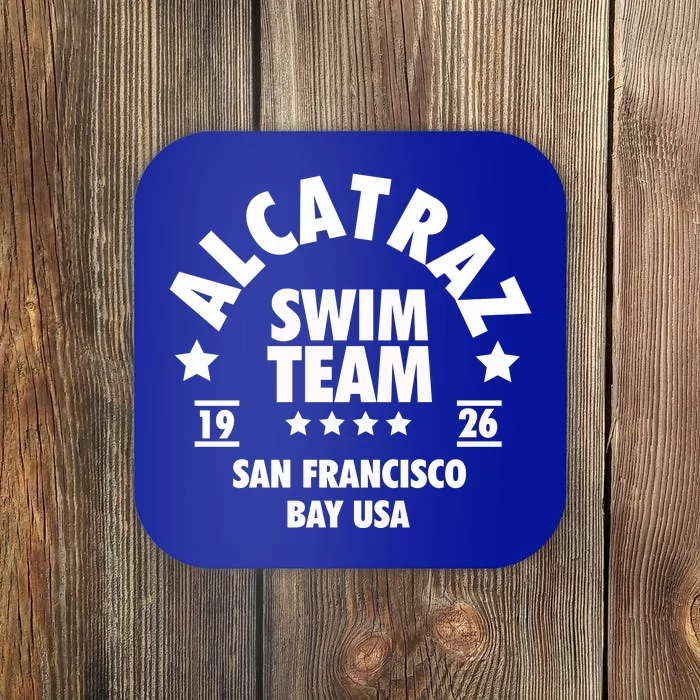 Alcatraz Prison Clothing Gift Alcatraz Swim Team Gift Coaster