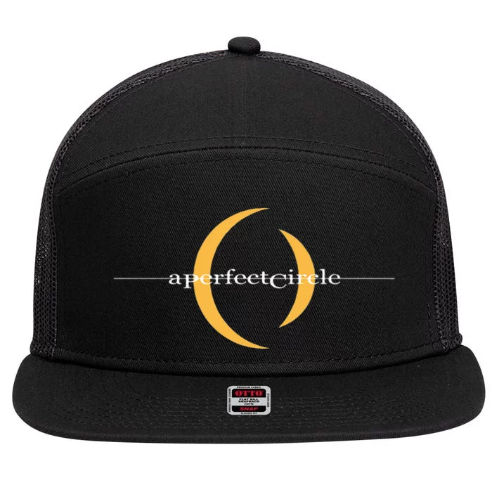 A Perfect Circle – Logo 7 Panel Mesh Trucker Snapback Hat