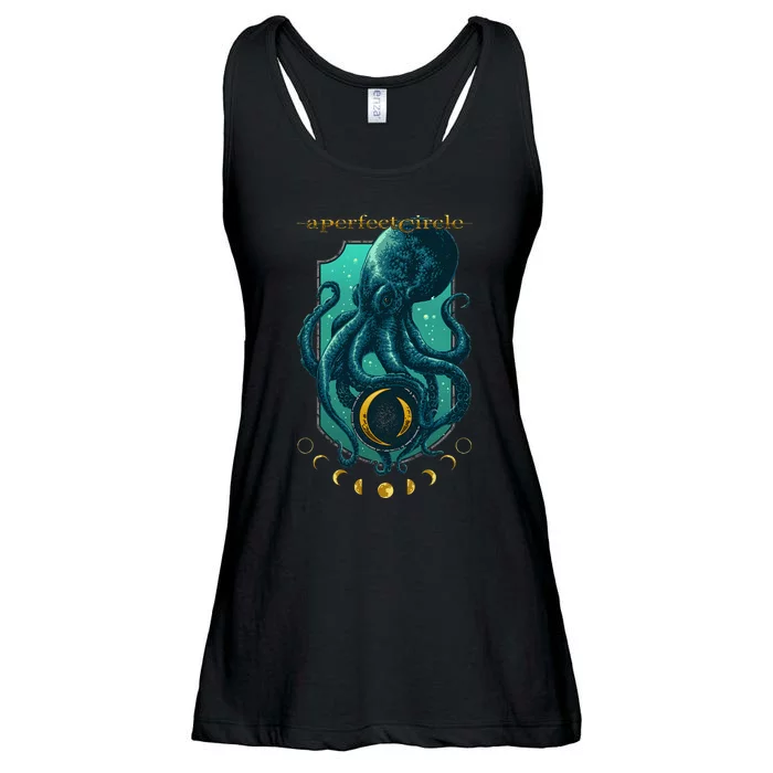 A Perfect Circle Moon Oracle Ladies Essential Flowy Tank