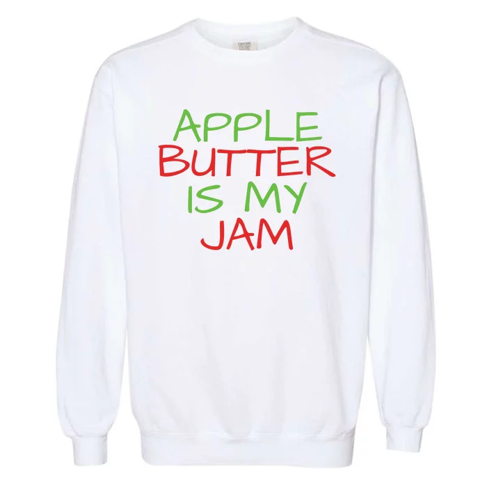 Apple Picking Crew Fall Family Outfit Autumn Fall Apple Lover Apple Picking Garment-Dyed Sweatshirt