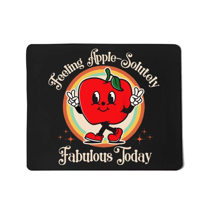 Apple Picking Crew First Apple Picking Matching Family Mousepad