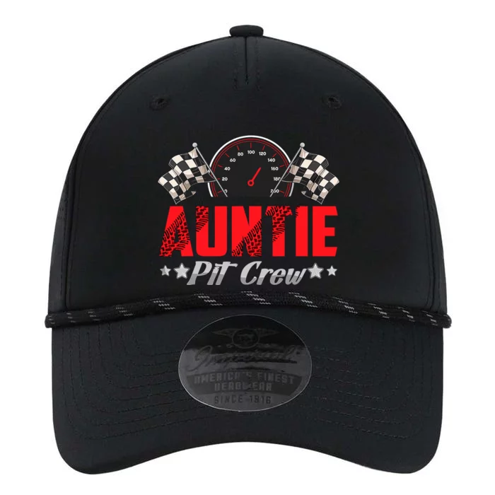 Auntie Pit Crew Birthday Racing Car Family Matching Race Car Performance The Dyno Cap