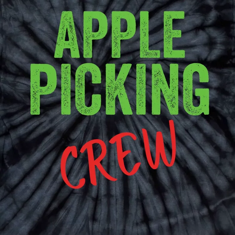 Apple Picking Crew Apple Picking Fall Family Outfit Autumn Fall Apple Lover Tie-Dye T-Shirt