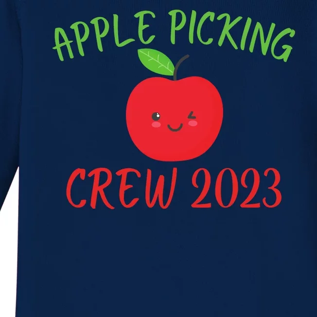 Apple Picking Crew Autumn Fall Apple Lover Apple Picking Fall Family Outfit Baby Long Sleeve Bodysuit