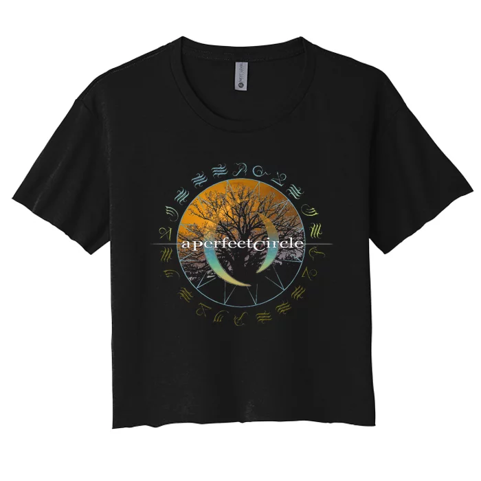 A Perfect Circle – Woodland Women's Crop Top Tee