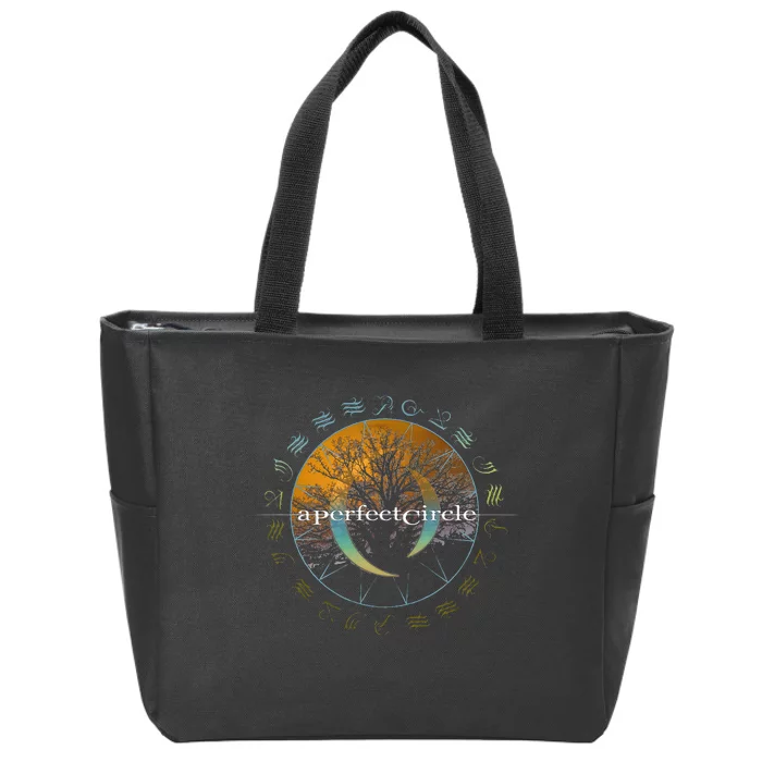 A Perfect Circle – Woodland Zip Tote Bag