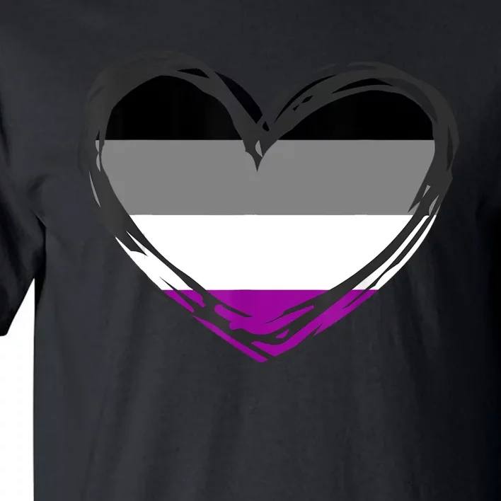 Asexual Pride Design Asexual Tall T-Shirt