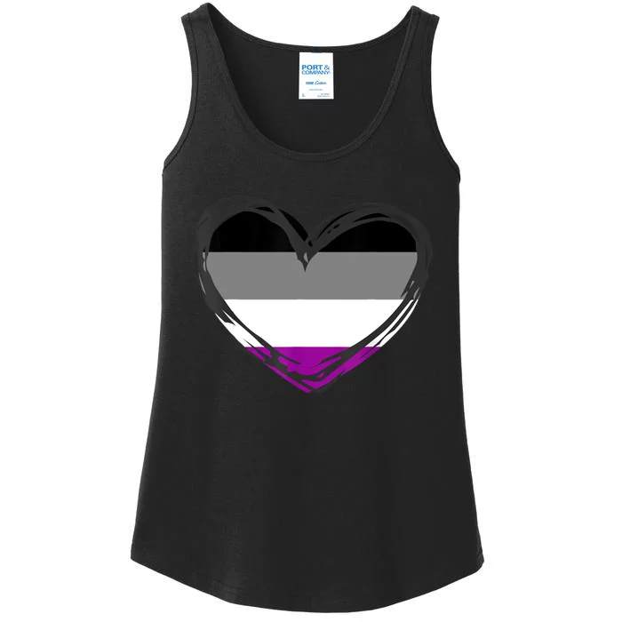 Asexual Pride Design Asexual Ladies Essential Tank