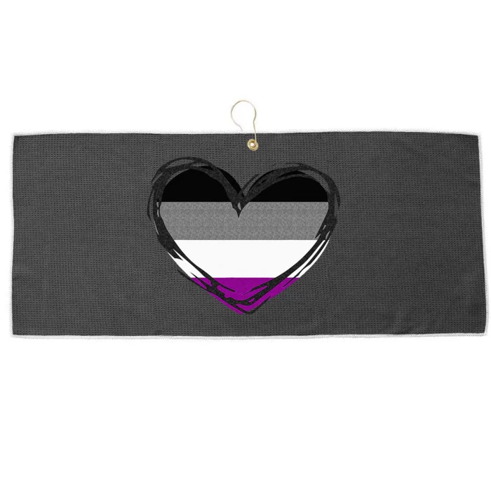 Asexual Pride Design Asexual Large Microfiber Waffle Golf Towel