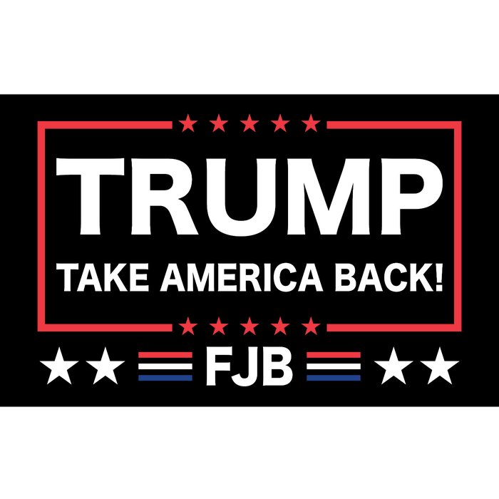 American President Donald Trump 2024 Take America Back FJB Bumper Sticker