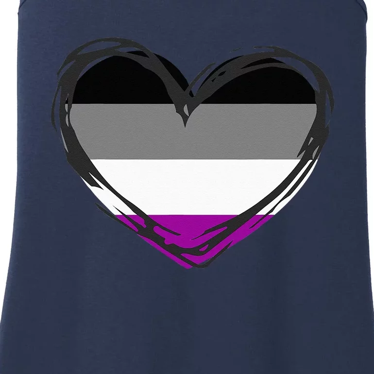 Asexual Pride Design - Asexual Ladies Essential Tank