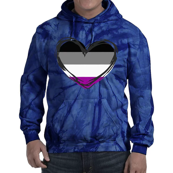 Asexual Pride Design - Asexual Tie Dye Hoodie