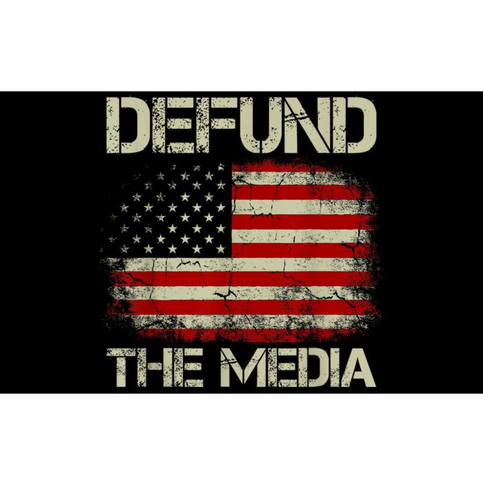 Antimisinformation Political Defund The Media Bumper Sticker