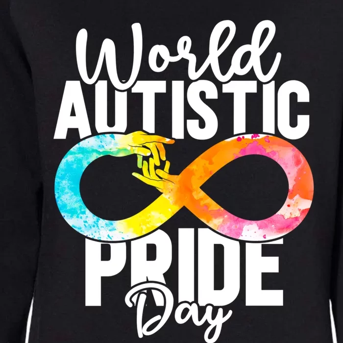 Autistic Pride Day Autism Awareness Cool Gift Womens California Wash Sweatshirt