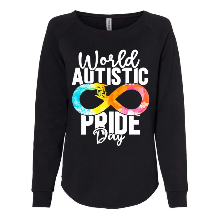 Autistic Pride Day Autism Awareness Cool Gift Womens California Wash Sweatshirt