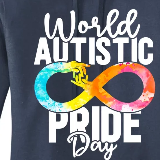 Autistic Pride Day Autism Awareness Cool Gift Women's Pullover Hoodie