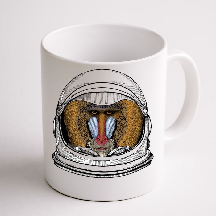 Ape Astronaut Front & Back Coffee Mug