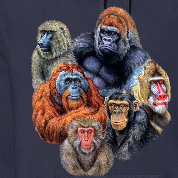 Ape Collage Premium Hoodie