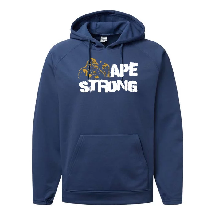 Ape Strong Performance Fleece Hoodie